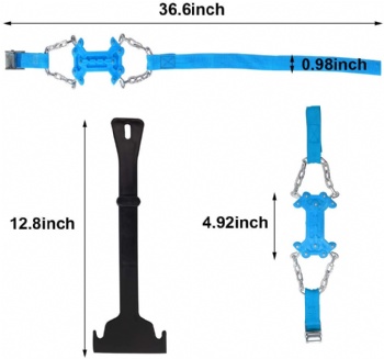 Adjustable Snow Chains Tire Traction