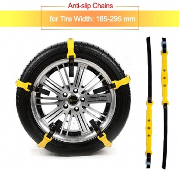 Snow Chains Car Anti Slip Tire Chains Adjustable Anti-Skid Chains