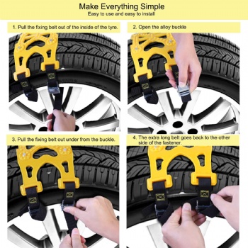 Snow Chians Tire Traction Recovery Tool