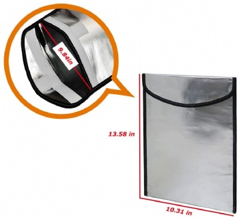 Fireproof and Waterproof Document Bag