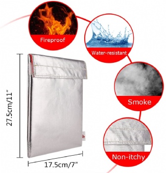 Fireproof Storage Bag for Important Documents