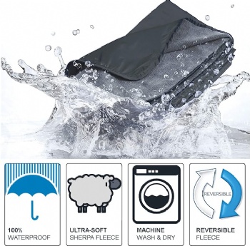 Waterproof Outdoor Sherpa Blanket