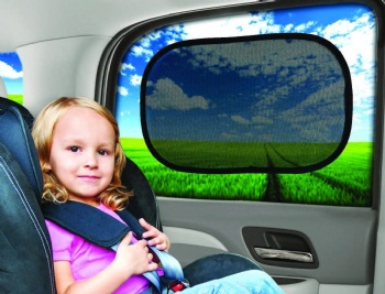 Car Cling Sunshade For Side Window 2 Pack