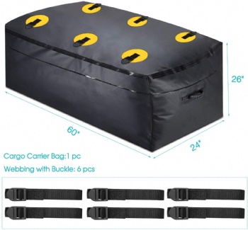 Waterproof Hitch Tray Cargo Carrier Bag
