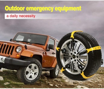 Snow Chains Car Anti Slip Tire Chains Adjustable Anti-Skid Chains