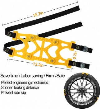 Snow Chians Tire Traction Recovery Tool