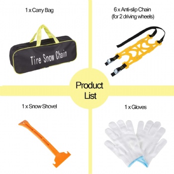 Snow Chians Tire Traction Recovery Tool