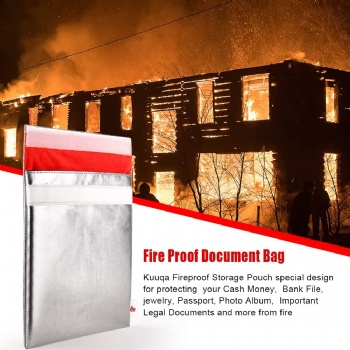 Fireproof Storage Bag for Important Documents