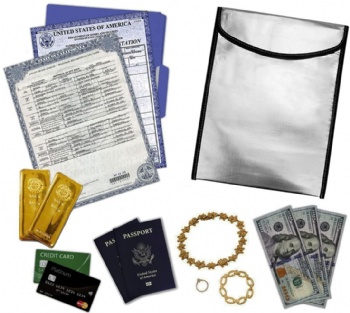 Fireproof and Waterproof Document Bag