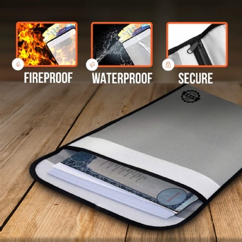 Silicone Coated Fire Resistant and Waterproof Bag