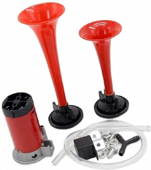 12V Dual Trumpet Air Horn Loud Speaker