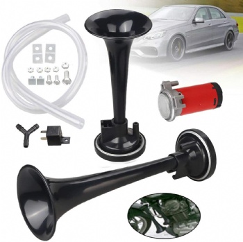 12V Dual Trumpet Air Horn Loud Speaker