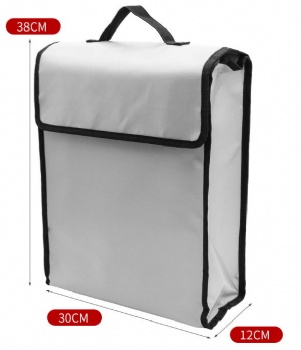 Silicon Coated Fireproof Safe Document Bag