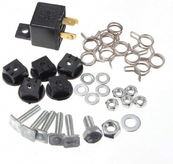 12V DC 5PCS Musical Loud Speaker Air Horn with Compressor
