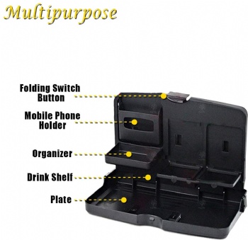 Portable Foldable Car Backseat Tray Desk