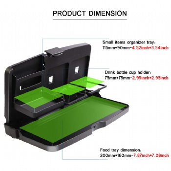 Portable Foldable Car Backseat Tray Desk