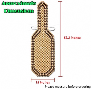 Wood Beaded Seat Cushion Seat Cover