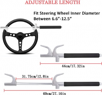Theft Car Steering Wheel Lock With Hammer