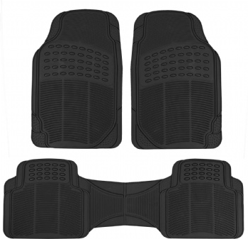 3pcs PVC Car Floor Mat For All Weather