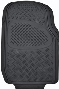 3pcs PVC Rubber Car Floor Mat For All Weather