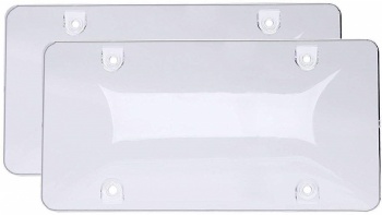 Breakable Clear Car License Plate Cover