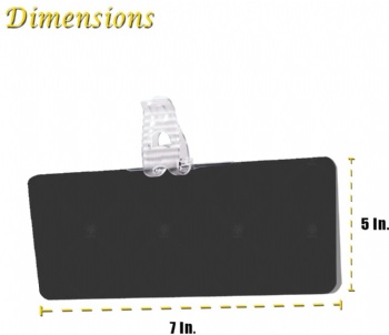 Car Anti-Glare Sun Visor Sunshade and UV Rays Blocker
