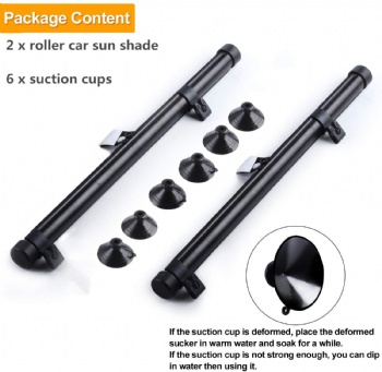 PVC Car Roller Sunshade to Protect Baby Kits