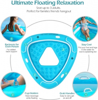 Floating Island Pool Float