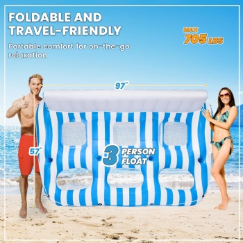 Inflatable Pool Lounger Float