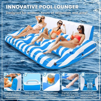 Inflatable Pool Lounger Float