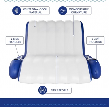 Inflatable Pool Recliner Float