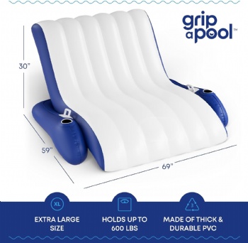 Inflatable Pool Recliner Float
