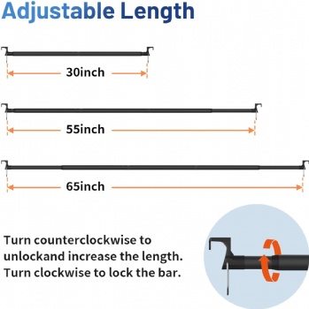 Car Clothes Hanger Bar
