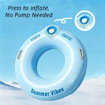 Push Inflation Swim Ring