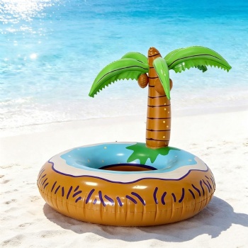 Coconut Tree Swim Ring