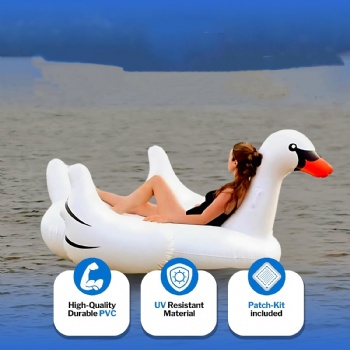 Swan Inflatable Pool Float