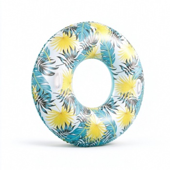 Inflatable Swim Ring with Handle for Adult