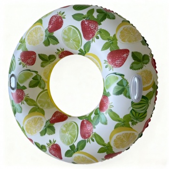 Inflatable Swim Ring with Handle for Adult